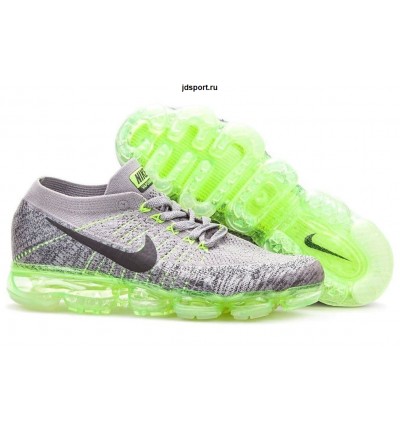 Nike Air VaporMax Flyknit (Grey/Green)