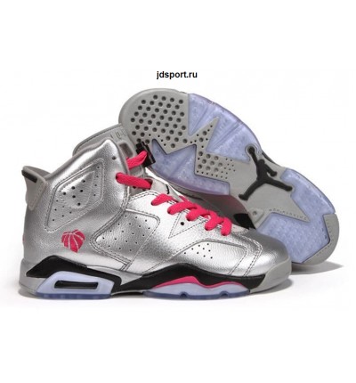 Air Jordan 6 Retro "Valentines Day" (Silver/Pink)