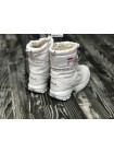 Дутики FILA с мехом белые