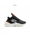 Кроссовки ADIDAS Y-3 YOHJI YAMAMOTO черные с белым