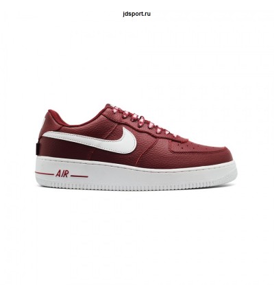 Кроссовки Nike Air Force 1 NBA бордовые