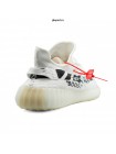 Кроссовки Adidas Yeezy BOOST 350 V2 x Off White белые