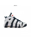 Кроссовки NIKE AIR MORE UPTEMPO синие, белые