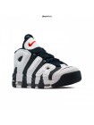 Кроссовки NIKE AIR MORE UPTEMPO синие, белые