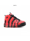 Кроссовки NIKE AIR MORE UPTEMPO красные, черные