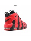 Кроссовки NIKE AIR MORE UPTEMPO красные, черные