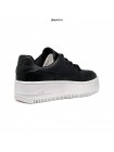 Кроссовки Nike Air Force AF-1 черно-белые