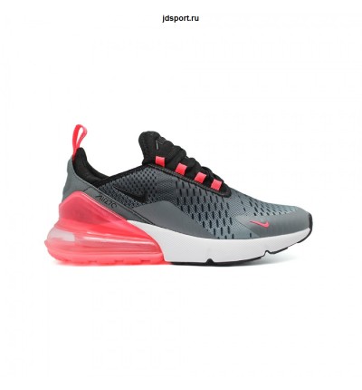 Кроссовки NIKE AIR MAX 270 серые, розовые