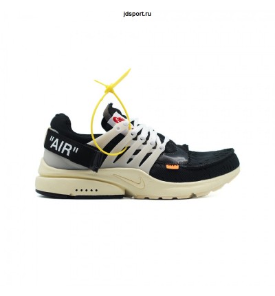 Кроссовки Nike air presto x off white черные