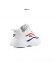 Кроссовки FILA RAY белые, красные, синие