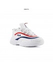 Кроссовки FILA RAY белые, красные, синие