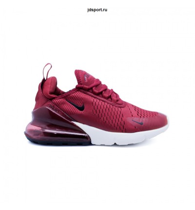 Кроссовки NIKE AIR MAX 270 бордовые