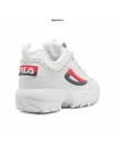 Кроссовки FILA DISRUPTOR 2 белые с красным