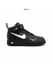 Кроссовки NIKE AIR FORCE 1 07 MID LV8 черные