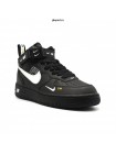 Кроссовки NIKE AIR FORCE 1 07 MID LV8 черные