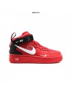 Кроссовки NIKE AIR FORCE 1 07 MID LV8 красные