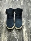 Adidas Tubular Синие с мехом