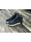Adidas Tubular Синие с мехом