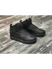 Nike Lunar Force 1 Черные с мехом
